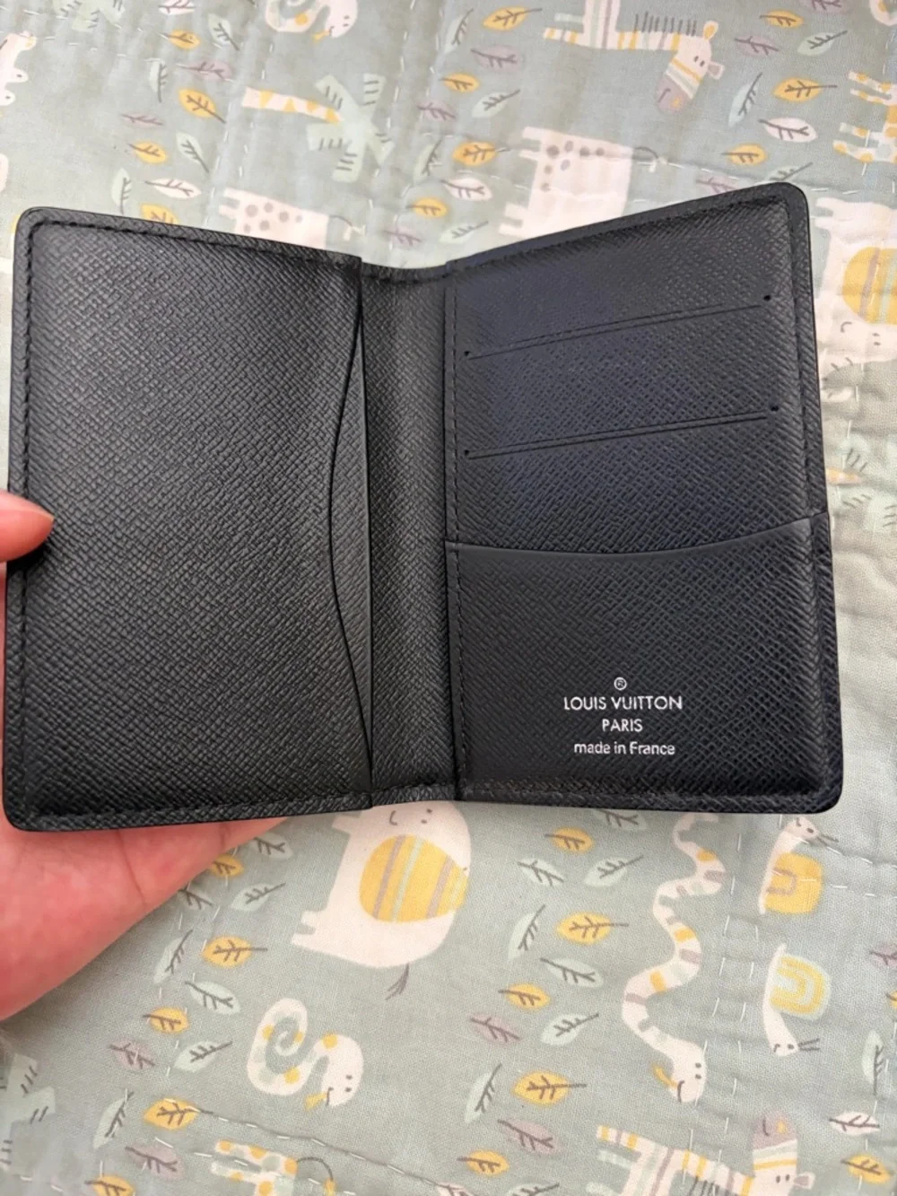 Louis Vuitton Pocket Organizer Graphite (PRICE FIRM)